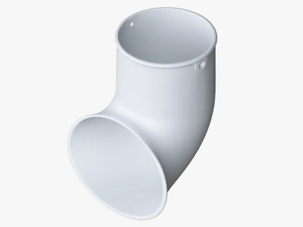 Водосток Альта-Профиль ПВХ – Слив трубы (белый) купить в Котласе