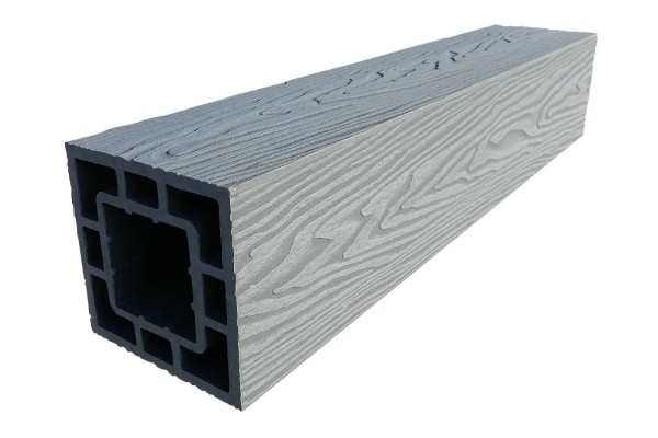 Столб опорный ДПК Deckart 125×125 Серый купить в Котласе