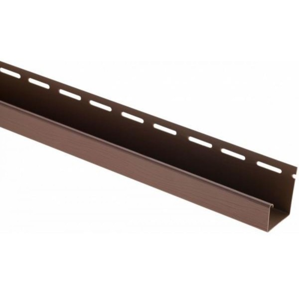 J-профиль Люкс Крашенный, T-15, ВН, Тёмный Орех купить в Котласе