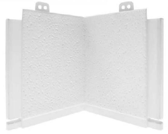 Угол добора Альта-профиль Альта Декор (отделочные элементы) Белоснежный купить в Котласе