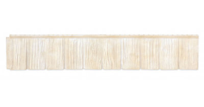 Панель фасадная GL "Я-Фасад" Сибирская дранка слоновая кость