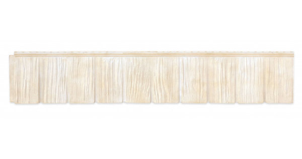 Панель фасадная GL "Я-Фасад" Сибирская дранка слоновая кость купить в Котласе