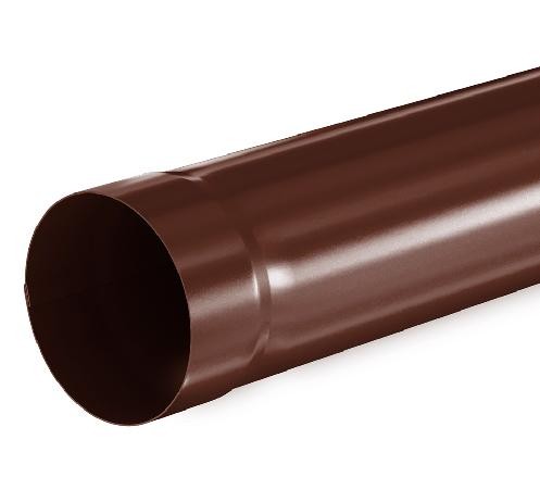 Водосток Aquasistem, система 150/100 - Труба водосточная 3.00м RAL 8017 Коричневый купить в Котласе