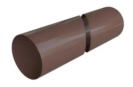 Водосток Альта-Профиль ПВХ – Труба водосточная 4м (коричневый) купить в Котласе