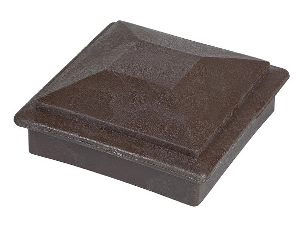 Крышка верхняя ПВХ для столба Deckart 125х125 Венге купить в Котласе