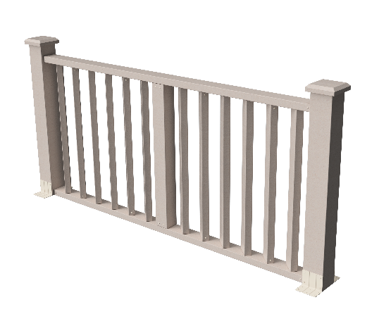 Ограждения декоративное ДПК GRINDERDECO Бруклин выбеленый дуб купить в Котласе