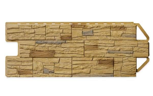 Фасадная панель Цокольный сайдинг Альта профиль Каньон Колорадо Комби купить в Котласе