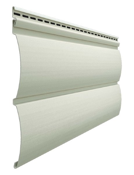 Виниловый сайдинг docke (дёке) - blockhaus D4,7T (под бревно), сливки купить в Котласе