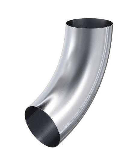 Водосток Aquasistem, Система 150/100 - Колено трубы оцинковка купить в Котласе