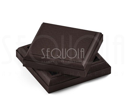 Комплект крышка/юбка для столба SEQUOIA BROWN купить в Котласе