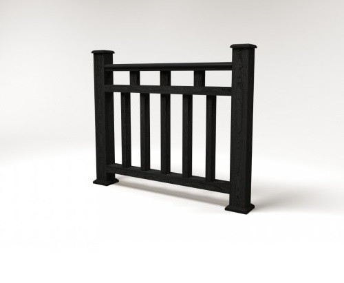 Ограждение из ДПК FG1 кварц купить в Котласе