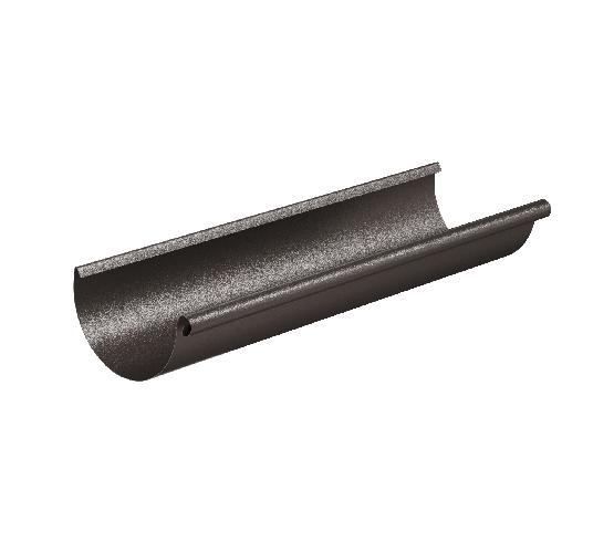 Водосток Aquasistem, Система 150/100 - Водосточный желоб 3.00м RR 32 Тёмно-коричневый matt купить в Котласе