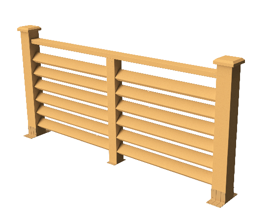 Ограждения декоративное ДПК GRINDERDECO Босфор песчаник купить в Котласе