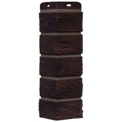 Угол Grand Line состаренный кирпич Элит кофе (жжёный), ШОВ темно-бежевый купить в Котласе