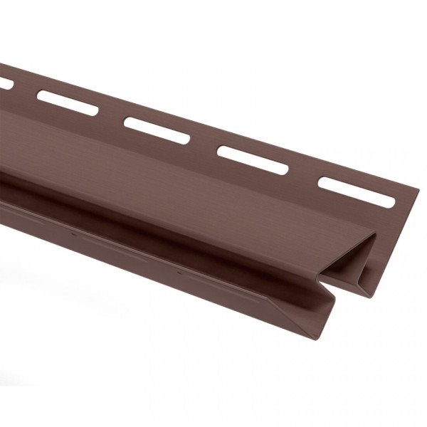 Угол внутренний для сайдинга, коричневый купить в Котласе