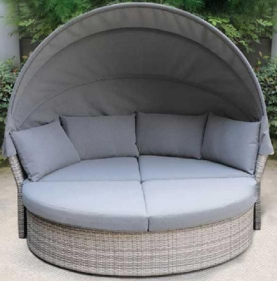 Диван-Трансформер AFINA плетеный из иск. ротанга AFM-325G Grey купить в Котласе