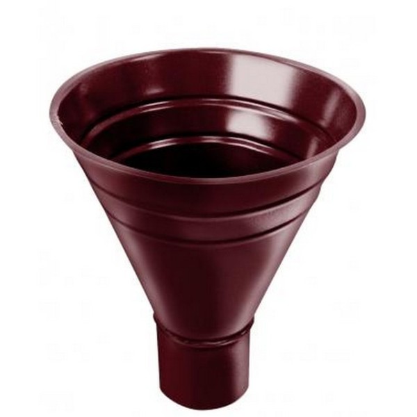 Водосток Grand Line 125x90 – Воронка водосборная RAL 3005 купить в Котласе