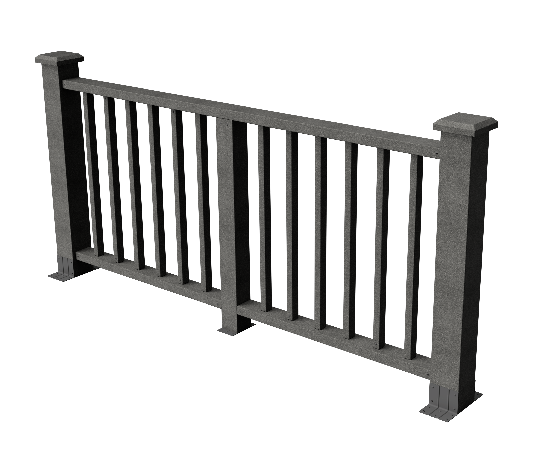 Ограждения декоративное ДПК GRINDERDECO Альма серый базальт купить в Котласе