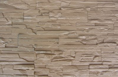 Фасадная панель Аэлит Пласт плоский Бежевый