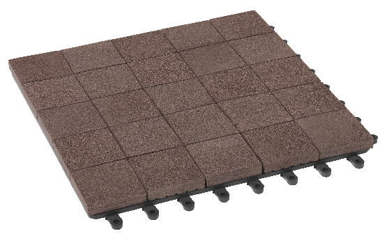 Модульный паркет ДПК GRINDERDECO Мозаика 13 Шоколад купить в Котласе