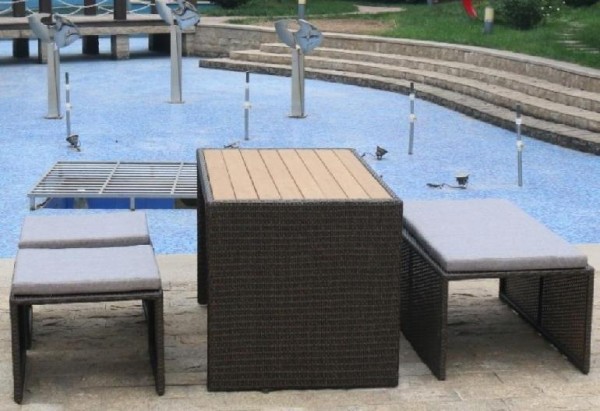 Диван-Трансформер AFINA плетеный из иск. ротанга S330A-W63 Brown купить в Котласе