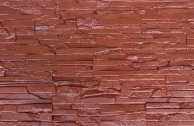 Фасадная панель Аэлит Пласт плоский Кирпичный