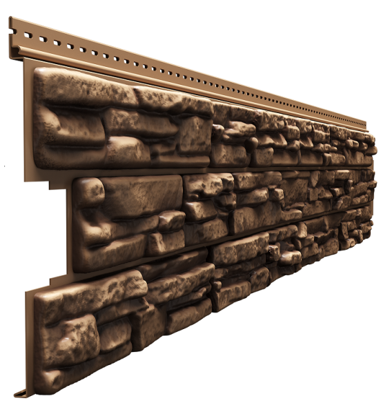 Сайдинг Виниловый Деке Rocky Кедровый орех купить в Котласе