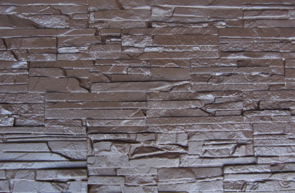 Фасадная панель Аэлит Пласт плоский Коричневый купить в Котласе