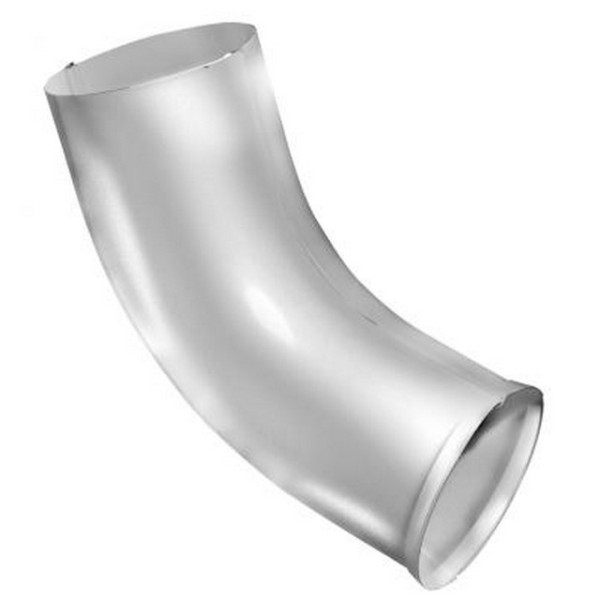 Водосток Grand Line 150x100 – Колено сливное RAL 9003 купить в Котласе