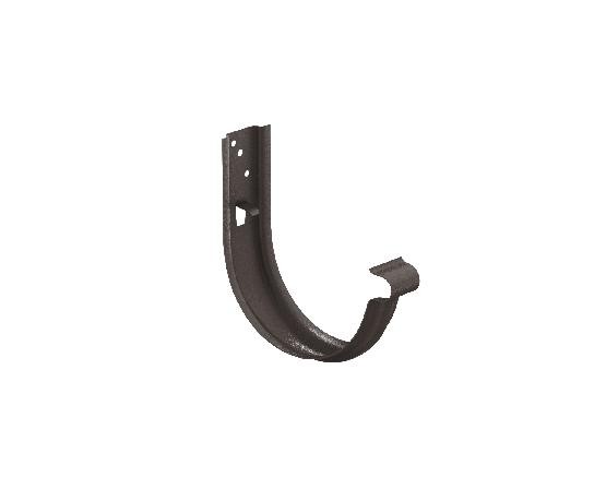 Водосток Aquasistem, Система 150/100 - Крюк универсальный с комплектом крепления RR 32 Тёмно-коричневый matt купить в Котласе