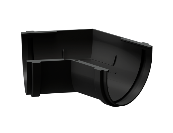 Угол желоба универсал 135˚ Docke Premium ПВХ - Карбон купить в Котласе