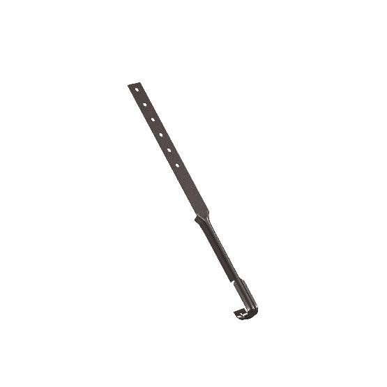 Водосток Aquasistem, система 150/100 - Поддержка желоба RR 32 Тёмно-Коричневый купить в Котласе