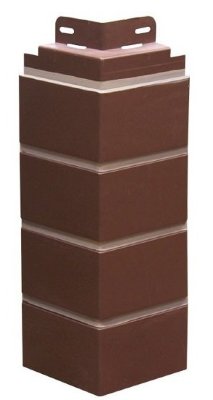 Угол к фасадной панели SteinDorf Кирпич коричневый