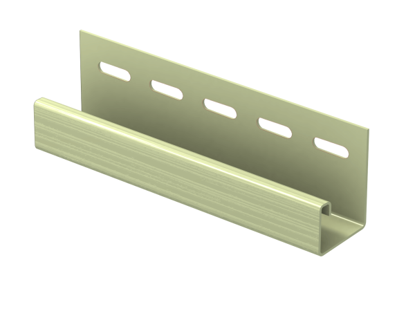 J-планка Ю-пласт Классика зелёная купить в Котласе