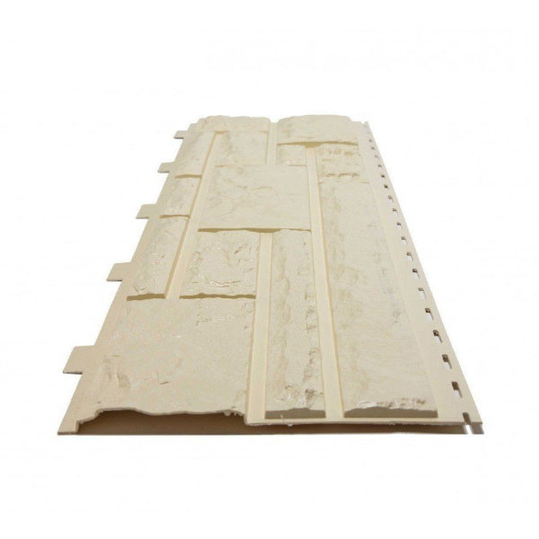 Фасадная панель Доломит, Стандарт, Слоновая кость купить в Котласе