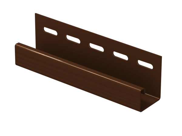 J-планка Ю-пласт Классика коричневая купить в Котласе