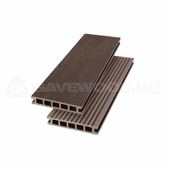 Террасная доска из ДПК SW Ornus радиальный распил терракотовый купить в Котласе