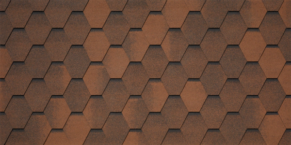 Гибкая черепица Tegola UNICA VENETO MARRONE 423 купить в Котласе