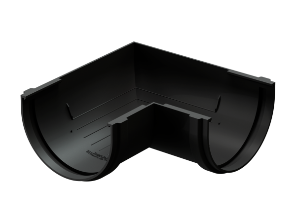 Угол желоба универсал 90˚ Docke Premium ПВХ - Карбон купить в Котласе