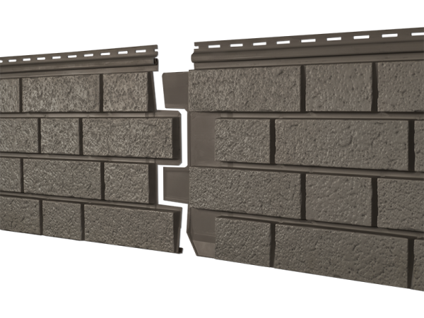 Фасадная панель Ю-пласт Стоун Хаус S-Lock Клинкер бежевый купить в Котласе