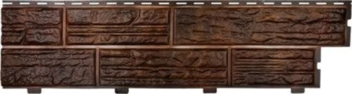 Формованный Сайдинг Альта-профиль Сланцевая Порода коричневый купить в Котласе