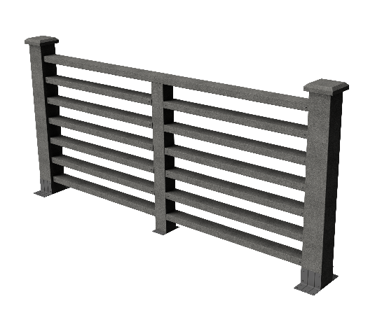 Ограждения декоративное ДПК GRINDERDECO Марсело серый базальт купить в Котласе