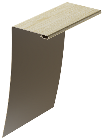 Универсальный околооконный профиль 89/254 мм, Зрелый каштан купить в Котласе