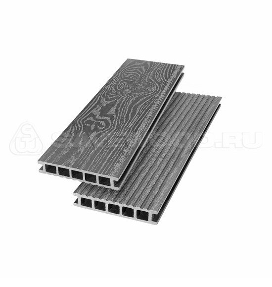 Террасная доска из ДПК SW Ornus тангенциальный распил пепельный купить в Котласе