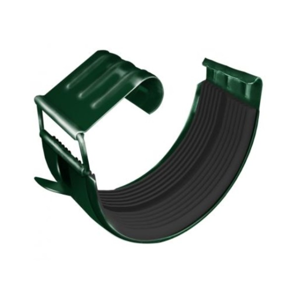 Водосток Grand Line 125x90 – Соединитель желоба RAL 6005 купить в Котласе