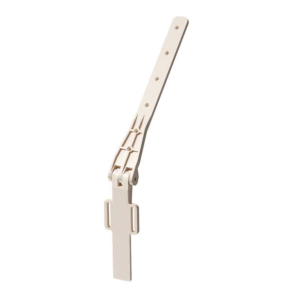 Крепление регулируемое для кронштейна желоба Docke Lux ПВХ Латте купить в Котласе