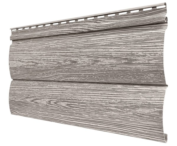 Виниловый сайдинг tecos, серия lux - оцилиндрованный брус двойной, - алтайская берёза купить в Котласе