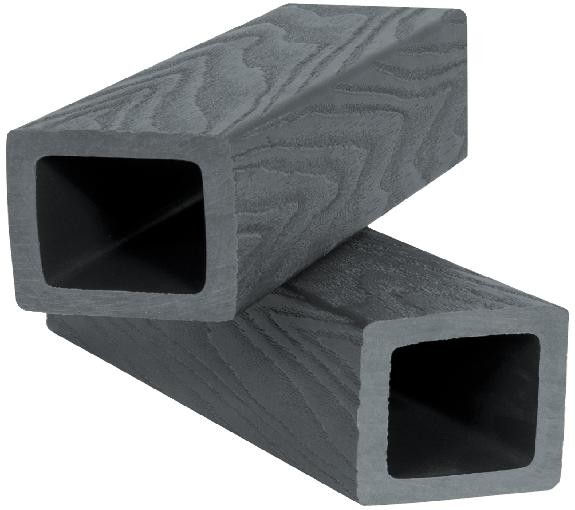 Балясина ДПК Polivan SINGARAJA 3D фактура дерева, черный купить в Котласе