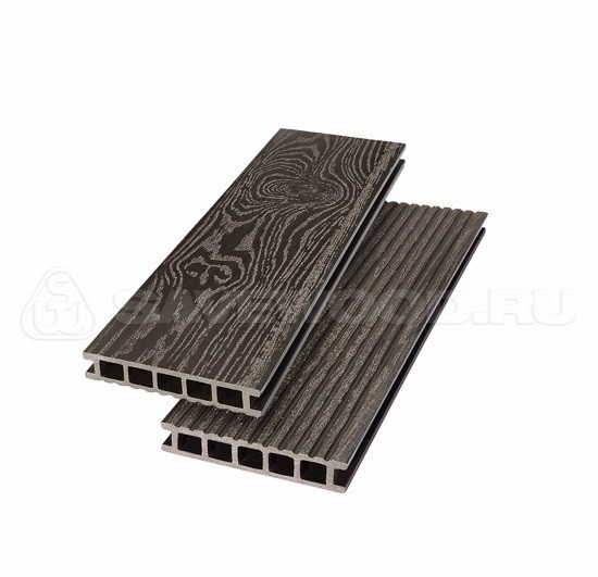 Террасная доска  из ДПКSW Ornus тангенциальный распил темно-коричневый купить в Котласе