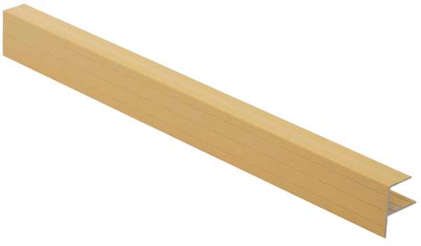 F-профиль Grinder закрывающий бежевый купить в Котласе